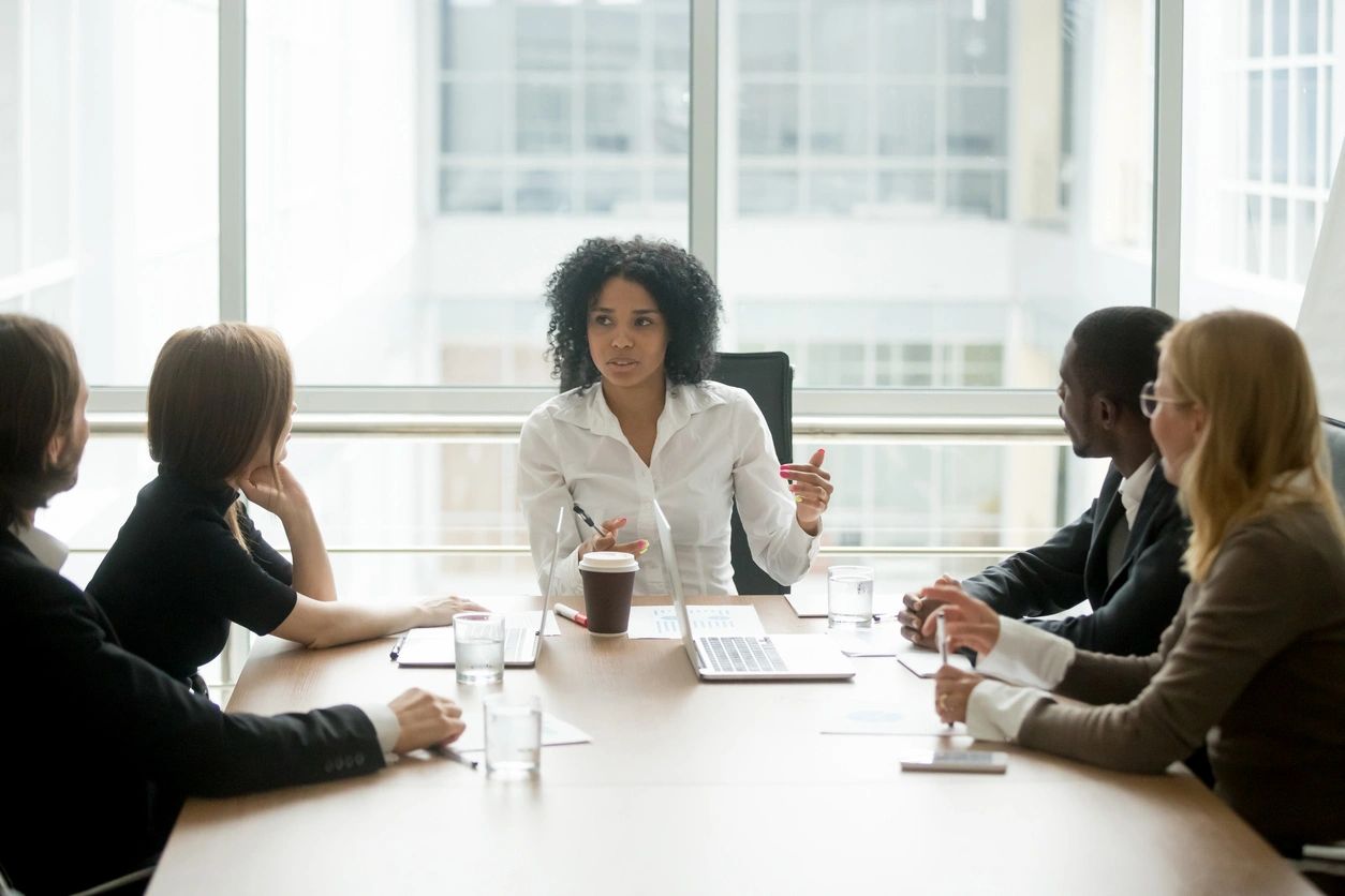 Professional business collaboration